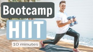 'HIIT Bootcamp - 10 Minutes | Cory Scott'