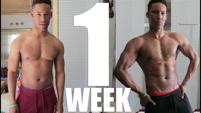 '1 Week Belly Fat Transformation... Fitness Models Biggest Secret'