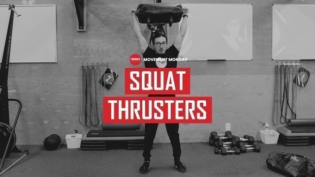 'SQUAT THRUSTERS INTRO | MOVEMENT MONDAY | FUKUMOTO FITNESS'