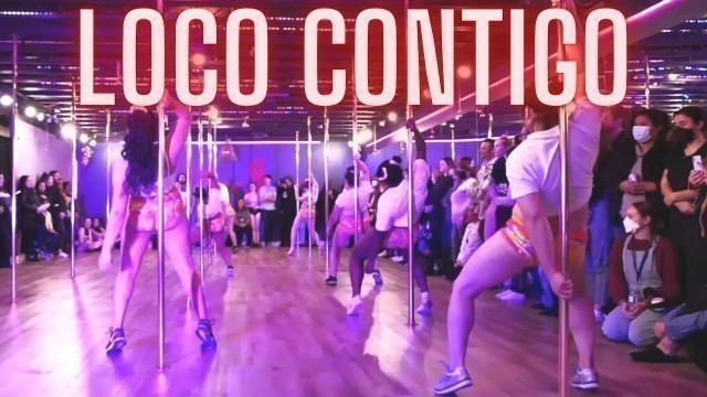 'Pole Dance DJ Snake J Balvin Tyga Loco Contigo Allure Fitness Choreography'