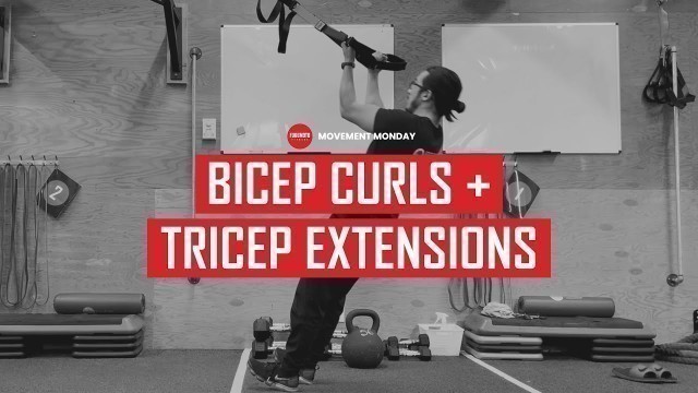 'BICEP CURLS AND TRICEP EXTENSIONS | MOVEMENT MONDAY | FUKUMOTO FITNESS'