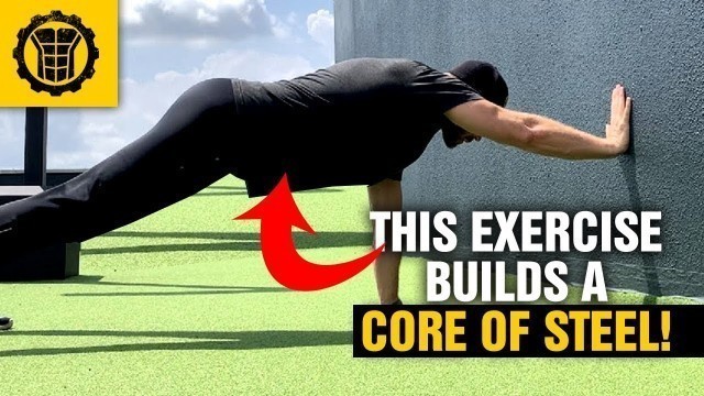 'This Little Known Exercise Builds a Strong Core at Home - Plank Wall Walk - Sixpackfactory'