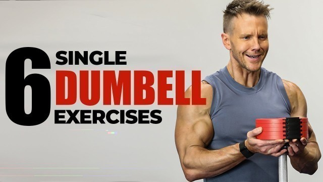 'Single Dumbbell Full Body Workout | STRENGTH CIRCUIT - Rob Riches, Fitness Model'