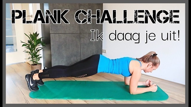 'Plank Workout Challenge - Core oefeningen voor Buikspieren en Onderrug'