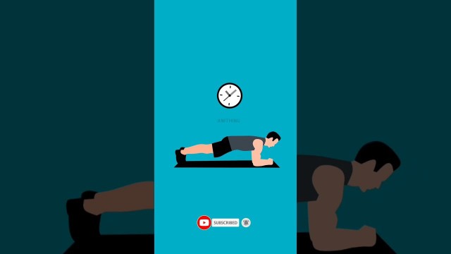 'What will happen if you plank everyday for 1 minute?