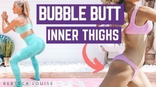 'LEG, BUTT & THIGH TONE WORKOUT (Rebecca Louise)'