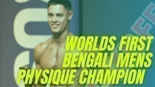 '1st Bengali Mens Physique fitness model.'