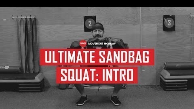 'ULTIMATE SANDBAG SQUATS: INTRO | MOVEMENT MONDAY | FUKUMOTO FITNESS'