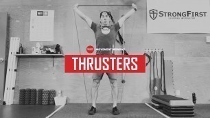 'THRUSTER | MOVEMENT MONDAY | FUKUMOTO FITNESS'