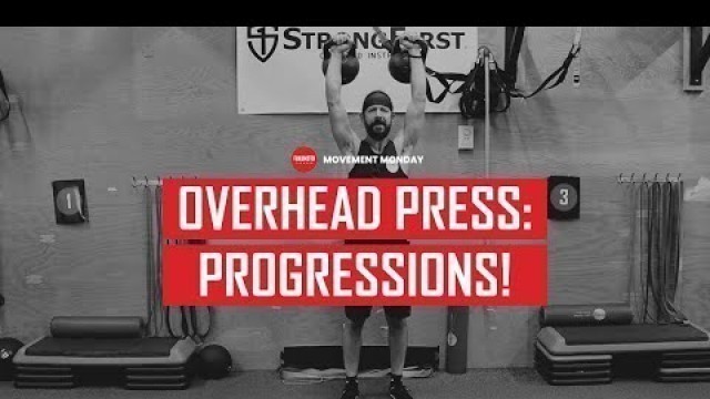 'OVERHEAD PRESS: PROGRESSIONS! | MOVEMENT MONDAY | FUKUMOTO FITNESS'