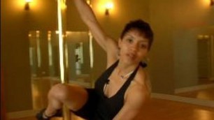 'Pole Dancing Exercises : Jazzman Exercise in Pole Dancing Exercises'