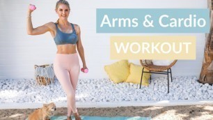 'Arms and Cardio Workout - UPPER BODY TONE & FAT LOSS | Rebecca Louise'