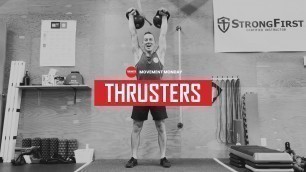 'THRUSTER | SERIES 2 | MOVEMENT MONDAY | FUKUMOTO FITNESS'