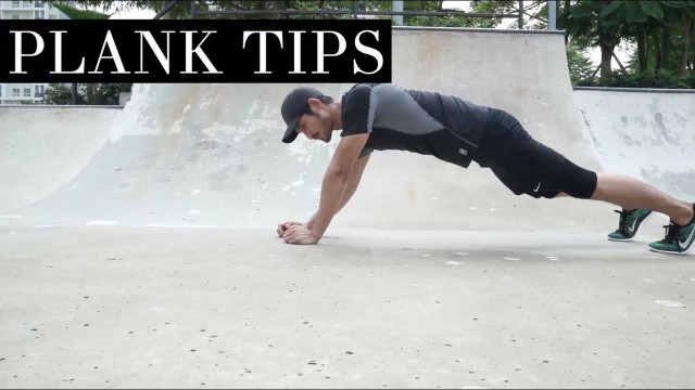 'TIPS: PLANK WORKOUT'