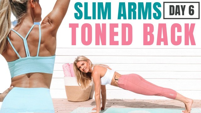 'SLIM ARMS & TONED SHOULDERS (30 minutes at home workout)'