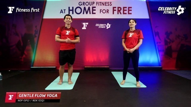 'Group Fitness at Home :  Gentle Flow Yoga 25/7/2022'