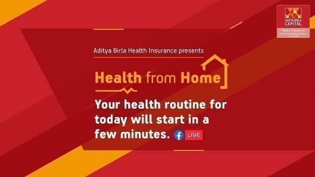 'Health From Home - Folk Dance Fitness Session'