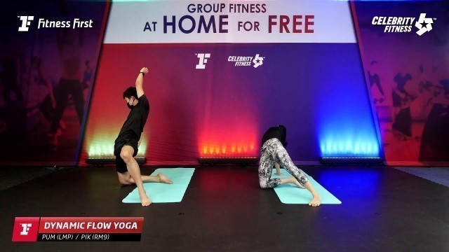 'Group Fitness at Home :  Dynamic Flow Yoga 30/8/2022'