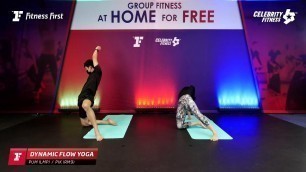 'Group Fitness at Home :  Dynamic Flow Yoga 30/8/2022'