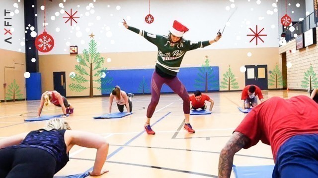 'CHRISTMAS Themed BOOTCAMP Workout!'