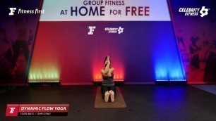 'Group Fitness at Home :  Dynamic Flow Yoga 5/5/2022'