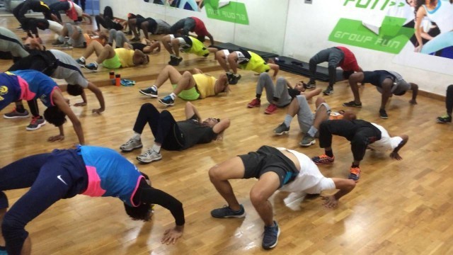 'Folk Fitness demo at Abs Kharadi, Pune Part 7'