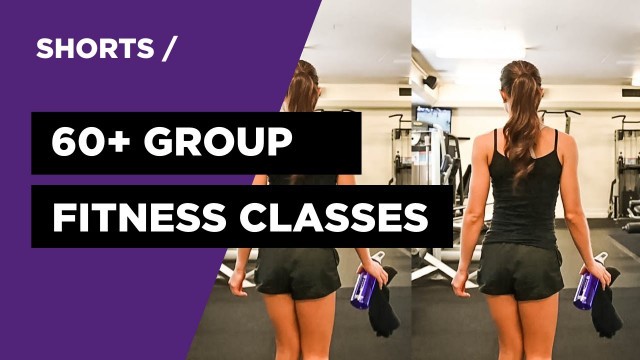 '60+ Group Fitness Classes Every Week To Choose From 