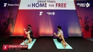 'Group Fitness at Home :  Dynamic Flow Yoga 20/9/2022'