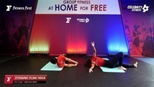 'Group Fitness at Home :  Dynamic Flow Yoga 1/9/2022'