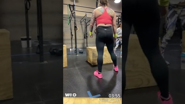 'Amanda Lee 22.1 workout RX'