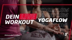 'Fitness First Live Workout - YogaFlow mit Alexandra'