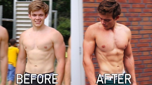 'My Holiday Body Transformation *SHREDDED* | Calisthenics & Gym/Weights'