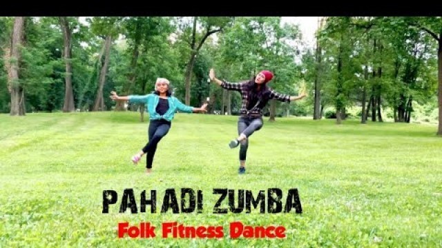 'PAHARI ZUMBA | Folk Fitness Dance | Ab Laglu Mandaal | Fwa Bagha Re | Pahadi Song | Fitnees Dance'