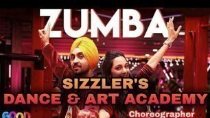 'Zumba - Good Newwz | Diliji Dosanjh & Kiara Advani | Zumba & Folk Fitness | High Energy Weight Loss'