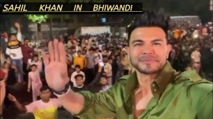 'sahil khan came in bhiwandi for gym opening.( Fitness Aim )#vlogs'