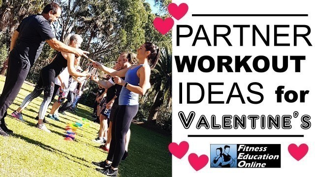 'Fun Partner Workout ideas for Boot Camp and Group Sessions | FITNESS EDUCATION ONLINE'