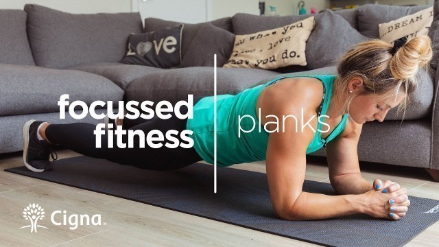 'Check-in with Focused Fitness - Planks with England World Rugby Cup Winner Vicky Fleetwood'