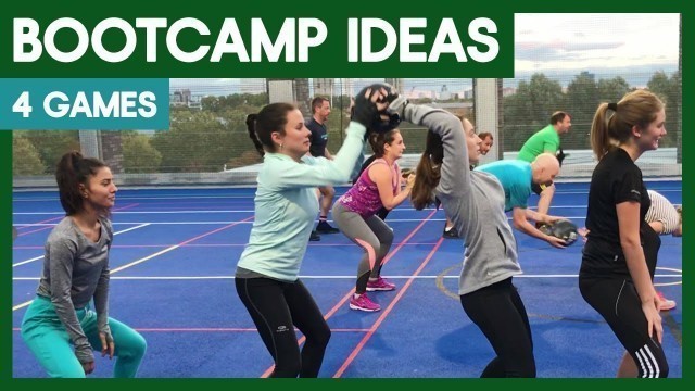 '4 Boot Camp Games - Boot Camp Workout Training Ideas For Coaches'