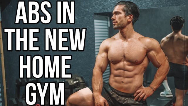 'Home Gym Transformation Update | BODY WEIGHT ABS WORKOUT'