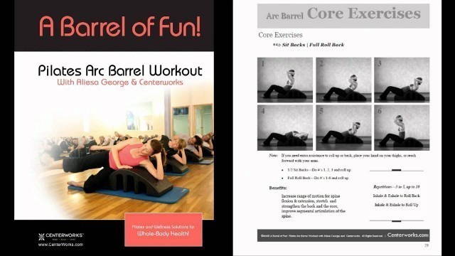 'At Home Workouts with the Pilates Arc Barrel'