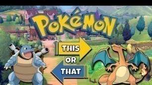 'This or that Pokémon Edition [PE Distance Learning Workout]'