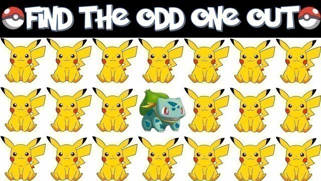 'FIND the odd Pokémon | Brain Break for kids | Just Dance or workout | Guess the Pokémon'