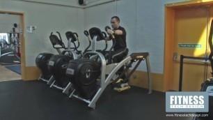 'Cybex Arc Trainer - How to use - Fitness Tech Design'