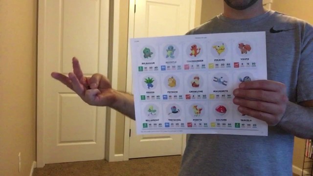 'Pokémon Scavenger Hunt Fitness'