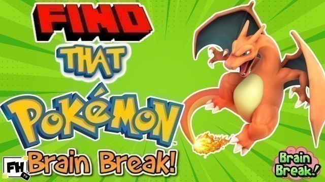 'Can You Find The Pokémon? Challenge | Kids Brain Break | GoNoodle Inspired'