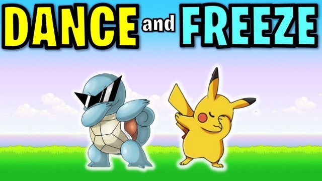 'PoKéMon Just Dance - Brain Break // PE Game // Pokemon Freeze Dance Yoga'