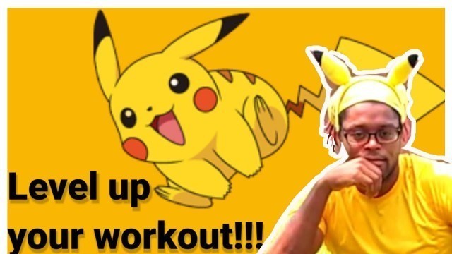 'Pikachu Workout Lv2 | Full body at home Cardio | Pokemon fitness'
