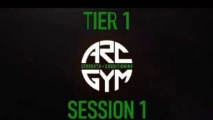 'ARC Gym Wokingham | Home Workout Tier 1 - Session 1'