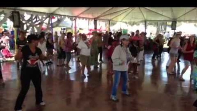 'Zydeco Fitness Showcases at the 27th Annual Long Beach Ca  Bayou & Blues Festival'