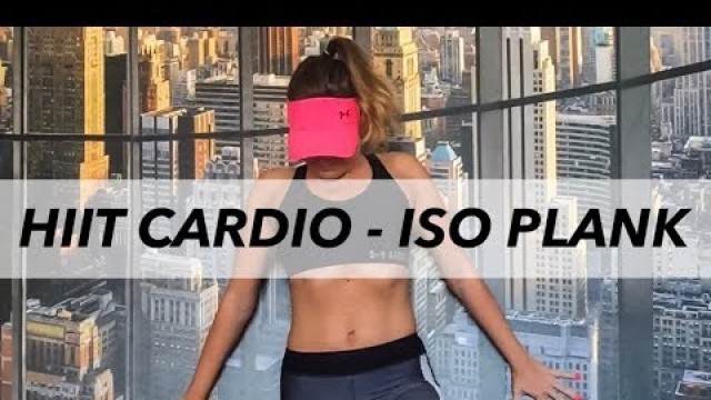 'HIIT \"CARDIO-ISO PLANK\" - ABS, CORE WORKOUT - trening interwałowy, ćwiczenia w podporze na brzuch'